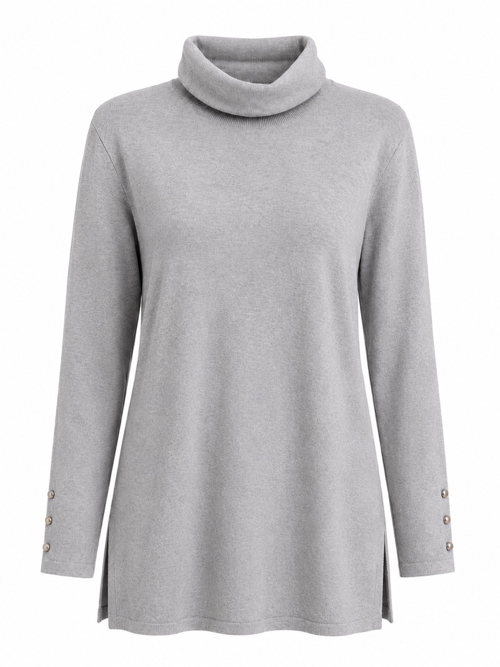 Soft Surroundings NWT grey turtleneck tunic, 3X